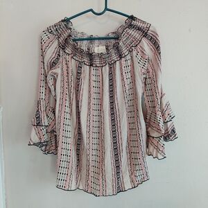 143 Story By Line Up Womens Large Top